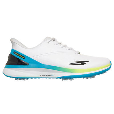 Skechers Go Golf Blade Tour Slip-In Golf Shoes White/Blue/Yellow 214145-WBMT