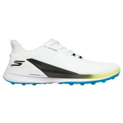 Skechers Go Golf Pure Slip-In Golf Shoes White/Blue/Yellow 214147-WBMT