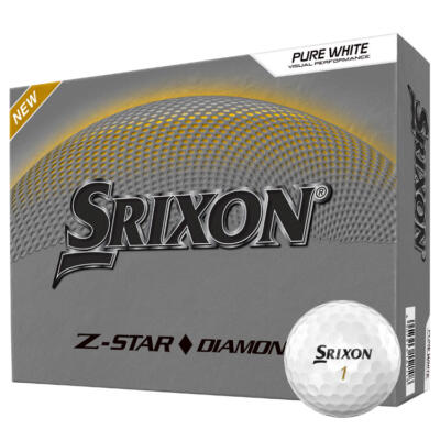 Srixon Z Star Diamond Golf Balls White