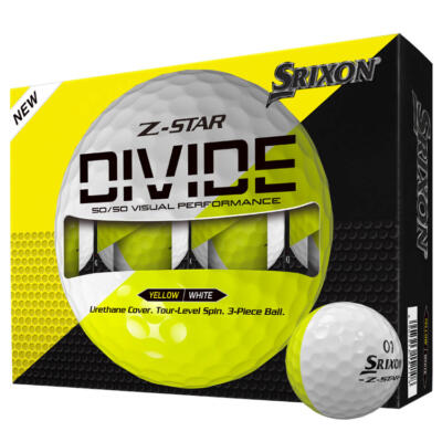 Srixon Z Star Divide Golf Balls White