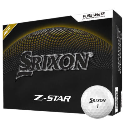 Srixon Z Star Golf Balls White