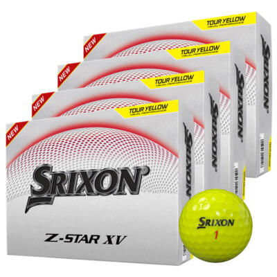Srixon Z Star XV Personalised Golf Balls (4 For 3) Yellow
