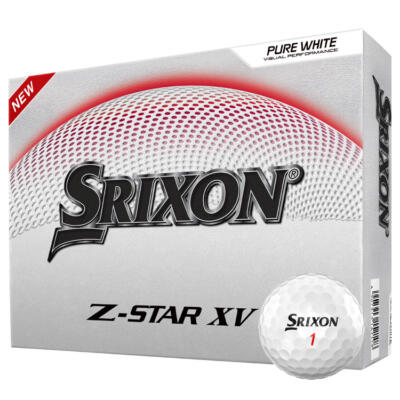 Srixon Z Star XV Golf Balls White