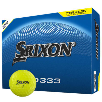 Srixon AD333 Golf Balls Yellow
