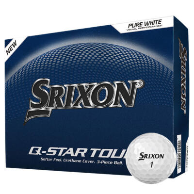 Srixon Q Star Tour Golf Balls White