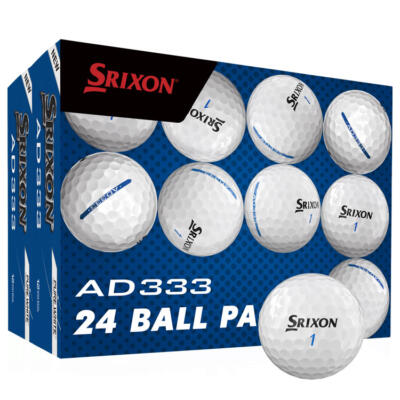 Srixon AD333 Golf Balls (Double Dozen) White