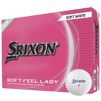 Srixon Ladies Soft Feel Golf Balls White