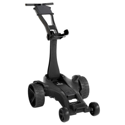 Stewart Vertx Remote Electric Golf Trolley Black/Black 18 Hole Lithium Battery