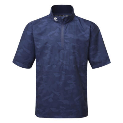 Stuburt Raven Short Sleeve Golf Wind Jacket Navy SBJKT1420