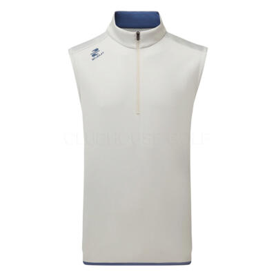 Stuburt Sigma 1/4 Zip Golf Vest Chalk SBTOP1448