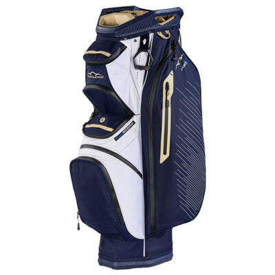 Sun Mountain C-130 H2NO Golf Cart Bag Navy/Gold/White 26C130H2NO-NGW