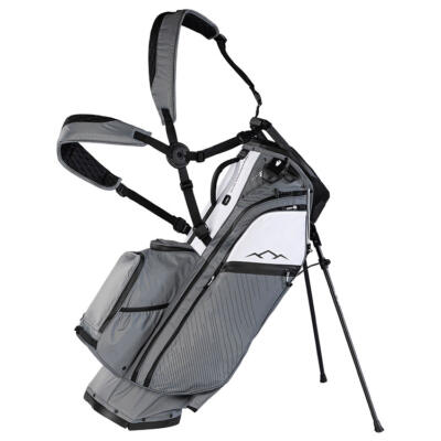Sun Mountain H2NO Eclipse E-4.5 Golf Stand Bag Nickel/White/Black 26E45H2NO-NWB