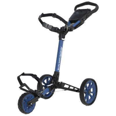 Sun Mountain Ridgeline 3 Wheel Golf Trolley Sport Blue