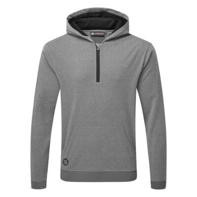 Sunderland Atlas Golf Hoodie Gunmetal Marl/Black SUNMC104-ATL