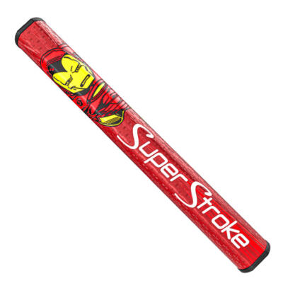SuperStroke Marvel Zenergy Tour 2.0 Iron Man Golf Putter Grip Red/Yellow