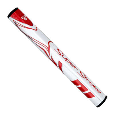 SuperStroke Zenergy Flatso 3.0 Golf Putter Grip White/Red