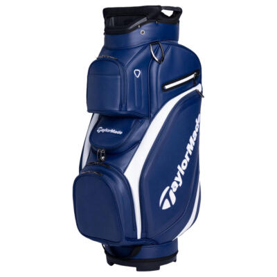 TaylorMade Deluxe Golf Cart Bag Navy/White V9773401
