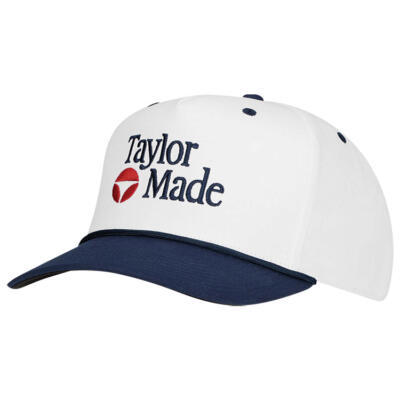 TaylorMade A-Frame Legacy Golf Cap White M2322818