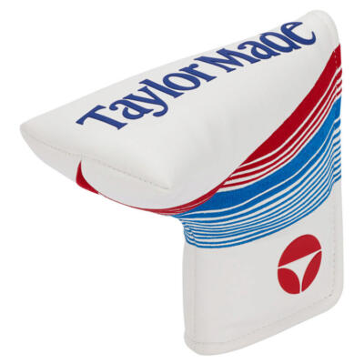 TaylorMade Liberty Lines Blade Putter Headcover White/Red/Blue M2358601