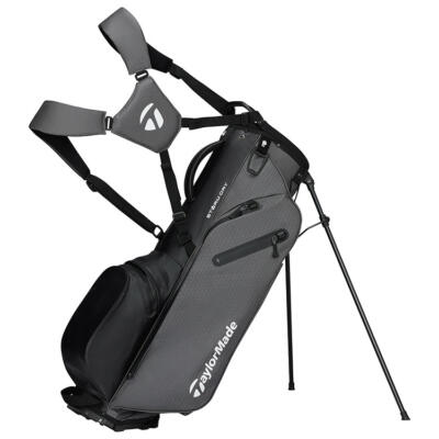 TaylorMade Storm Dry Waterproof Golf Stand Bag Grey/Black M2395801