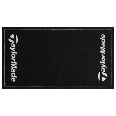 TaylorMade Tour Golf Towel Black M2392501