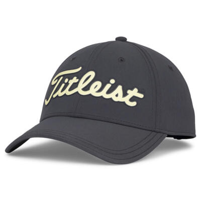 Titleist Ladies Players Performance Ball Marker Golf Cap Charcoal/Lemon TH25AWPBME-0C7