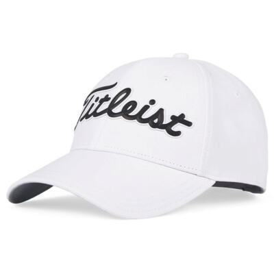 Titleist Ladies Players Performance Ball Marker Golf Cap White/Black TH25AWPBME-10