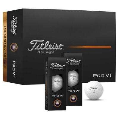 Titleist Pro V1 Loyalty Box Golf Balls (4 For 3) White