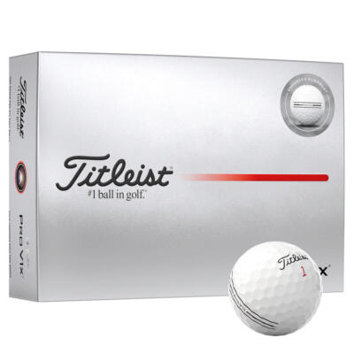 Titleist Pro V1x Enhanced Alignment Christmas Golf Balls White