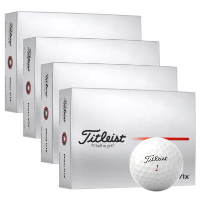Titleist Pro V1x Personalised Golf Balls (4 For 3)