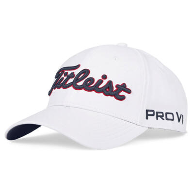 Titleist Tour Performance Golf Cap White/Navy/Red TH25ATPE-146