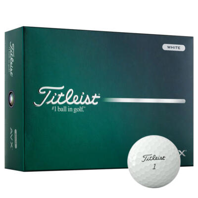 Titleist AVX Golf Balls White