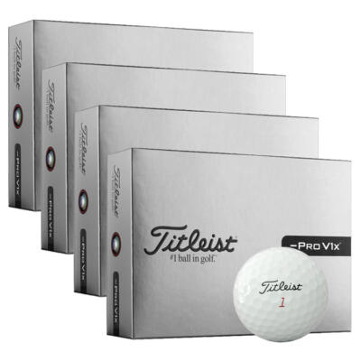 Titleist Pro V1x Left Dash Personalised Golf Balls (4 For 3)