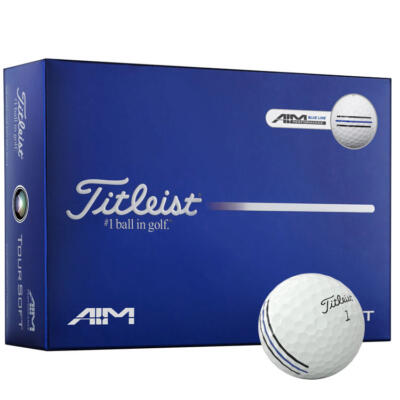 Titleist Tour Soft AIM Performance Golf Balls White
