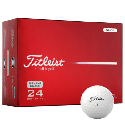 Titleist TruFeel Double Dozen Golf Balls White