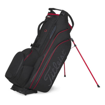 Titleist Hybrid 14 StaDry Golf Stand Bag Black/Black/Red TB25SX13-006