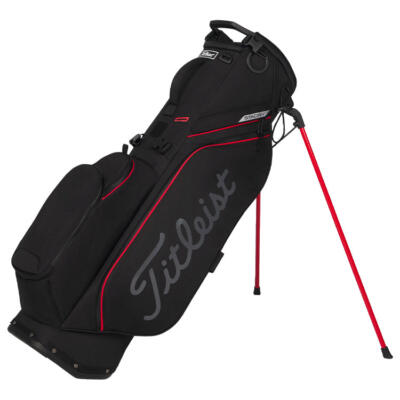 Titleist Players S4 StaDry Golf Stand Bag Black/Red/Graphite TB26SX2-062