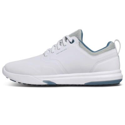 TravisMathew The Daily Pro Hybrid Plus Golf Shoes White/Blue A41112-1WBU