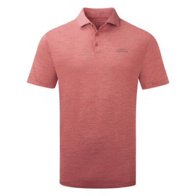 TravisMathew The Heater Pro Golf Polo Shirt Heather Scooter 1MAA533-6HSC
