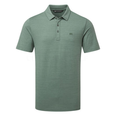 TravisMathew The Heater Golf Polo Shirt Balsam Green 1MW395-3BAG