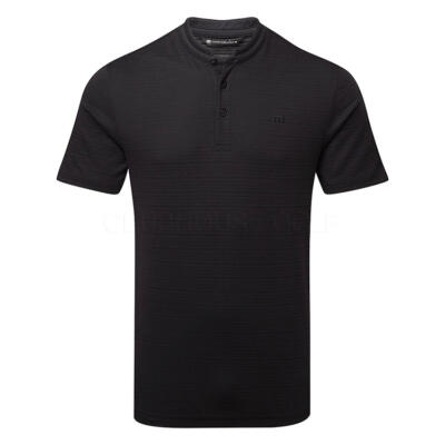 TravisMathew Sunny Days Ahead Golf Polo Shirt Black A401080-0BLK