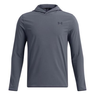 Under Armour Junior Drive Golf Hoodie Downpour Gray / Midnight Navy 1389578-044