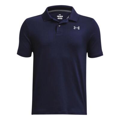 Under Armour Junior Matchplay Golf Polo Shirt Midnight Navy 1377346-410