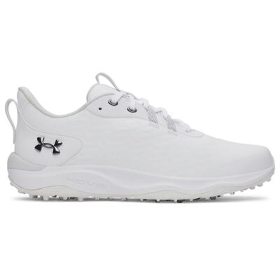 Under Armour Drive Pro Clone SL Golf Shoes White/White/Metallic Silver 6006117-100