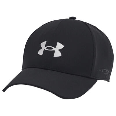 Under Armour Driver Golf Rain Cap Black/Metallic Silver 1386644-001