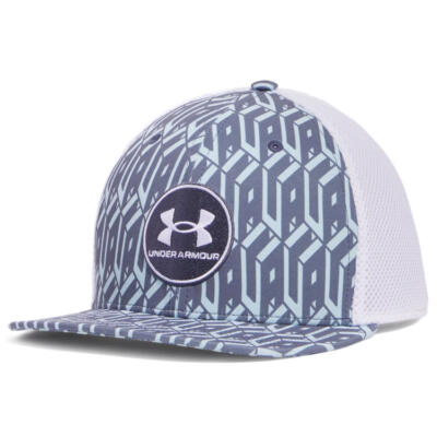 Under Armour Iso-Chill Driver Low Golf Cap Downpour Grey/White 1389887-044