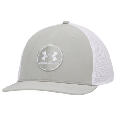Under Armour Iso-Chill Driver Low Golf Cap Titanium/White 1389887-069