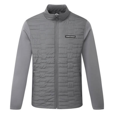 Under Armour Drive Pro Insulated Golf Wind Jacket Castlerock/Metallic Silver 1385829-025