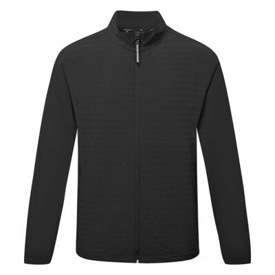 Under Armour Drive Pro Storm Insulated Golf Wind Jacket Black/Metallic Silver 1387119-001