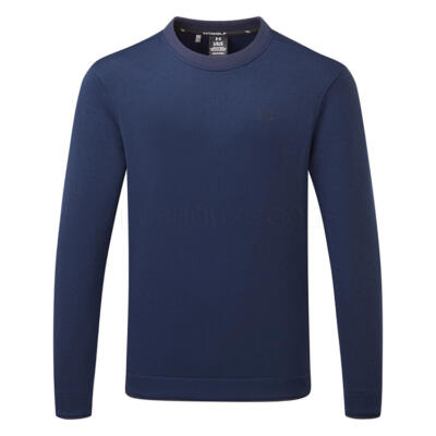 Under Armour Fleece Crewneck Golf Sweater Midnight Navy 6003723-410